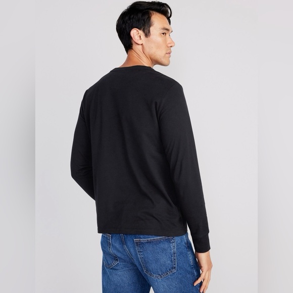 Old Navy Mens Soft-Washed Rotation T-Shirt | M | Black NEW!! - Picture 3 of 9